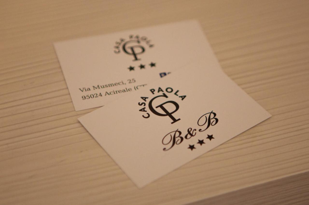 Casapaola B&B Rooms Acireale Luaran gambar